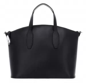 Calvin Klein Lock Domed Tote - Black