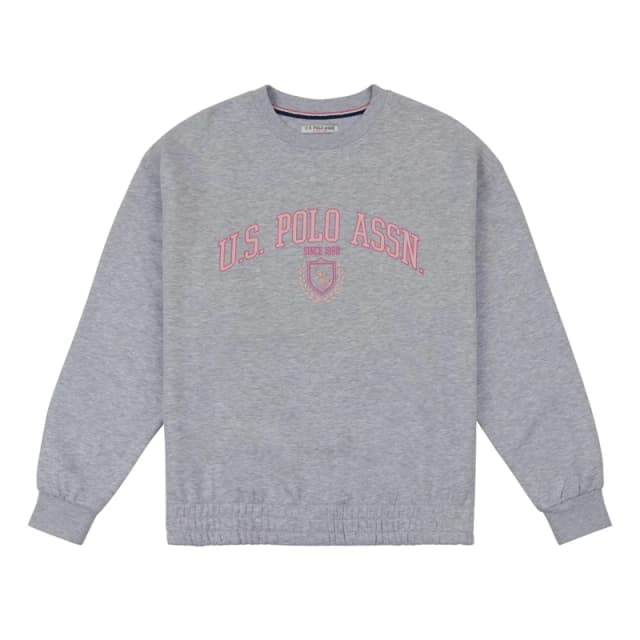 US Polo Assn Logo Sweatshirt - Grey Grey 8