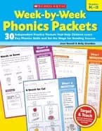 week by week phonics packets 30 independent practice packets that help chil