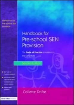 Handbook for Pre-School Sen Provision by Chris Spencer Book
