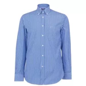 Paul And Shark Bank Stripe Shirt - Blue
