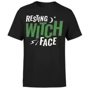Resting Witch Face T-Shirt - Black - L - Black