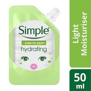 Simple Mini Pouch Hydrating Light Moisturiser 50ml