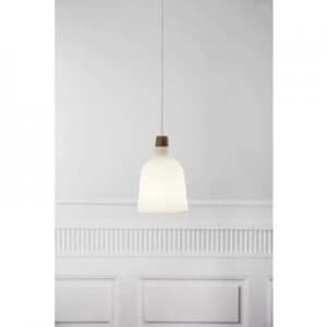 Nordlux Karma 14 78333012 Pendant light HV halogen, LED (monochrome) E14 8 W White, Walnut