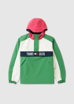 Tommy Hilfiger Womens Coastal Green Chicago Popover In Coastal Green