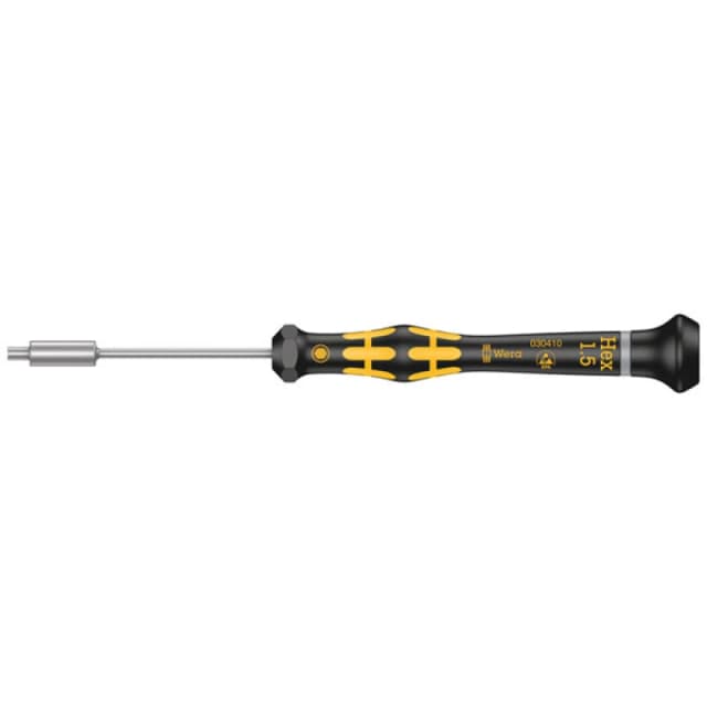 Wera 1569 ESD Nutspinner Screwdriver 1569 ESD Tip Size: 2.5mm
