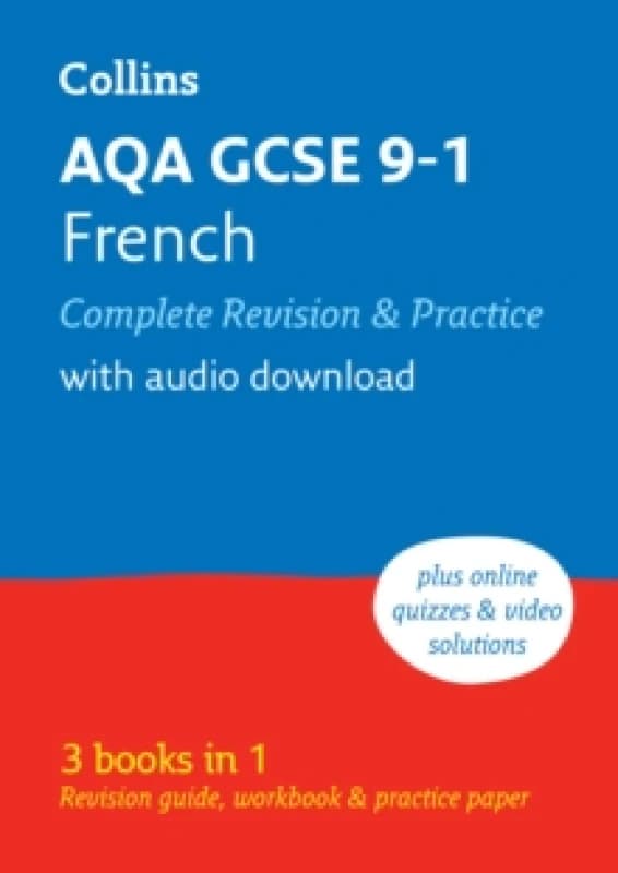 AQA GCSE French Complete Revision and Practice : Ideal for the 2026 and 2027 Exams Includes Online Edition, Quizzes and Video Solutions Paperback / so
