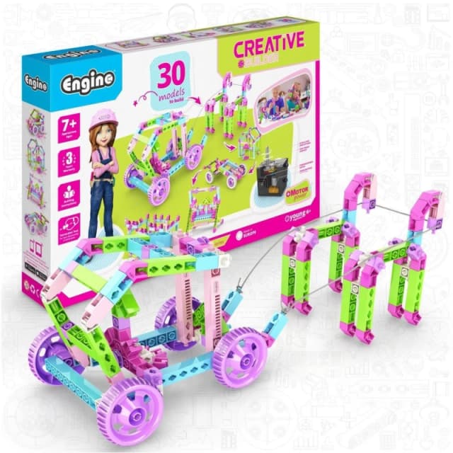 Engino Creative Builder 30 Models Designer Motorized Set CB-D30