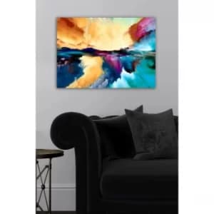 1027048810-5070 Multicolor Decorative Canvas Painting