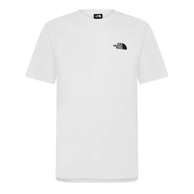 The North Face Regular Fit Simple Dome T-Shirt Mens TNF White male Small