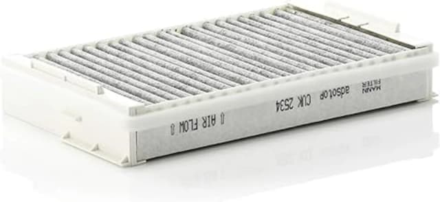 MANN-FILTER CUK 2534 Pollen filter Activated Carbon Filter 261 162 45 Filter, interior air (424)