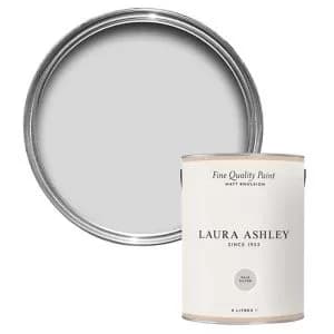 Laura Ashley Pale Silver Matt Emulsion Paint, 5L