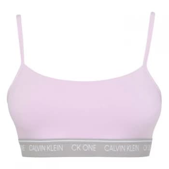 Calvin Klein Unlined Bralette - Pearly Pink UYT