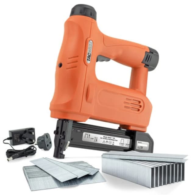Tacwise 12V 191 Cordless Nail Staple Gun Type 91 Staples 18G 180 Nails Brad 1700