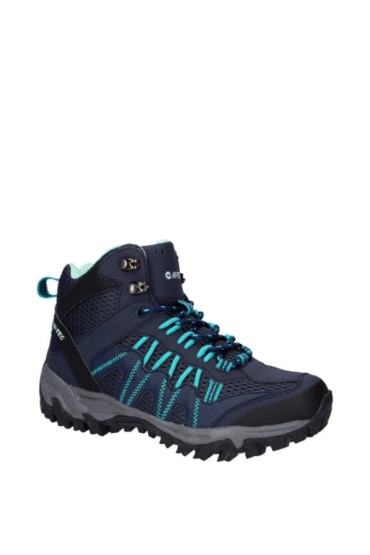 Hi Tec Womens Jaguar Mid Walking Boots UK Size 7 (EU 40) Sky Captain/Navigate HIT114-SKYBLU-7