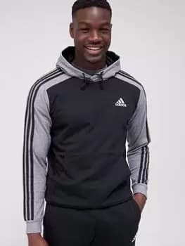 adidas Melange Hoodie - Black, Size L, Men