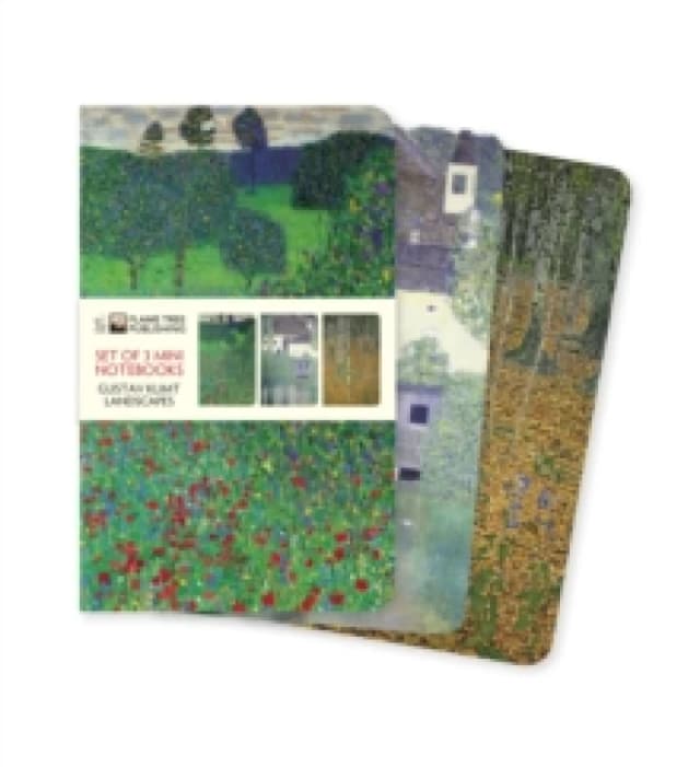 Klimt Landscapes Set of 3 Mini Notebooks Notebook / blank book