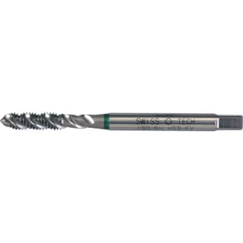M4X0.7 HSS-EV Green Ring Taps: Spiral Flute - Nitride Coated