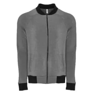 Next Level Unisex Adults PCH Bomber Jacket (3XL) (Heather Grey)