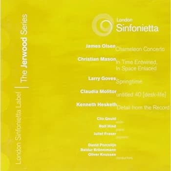 London Sinfonietta; Oliver Knussen - Jerwood Series CD