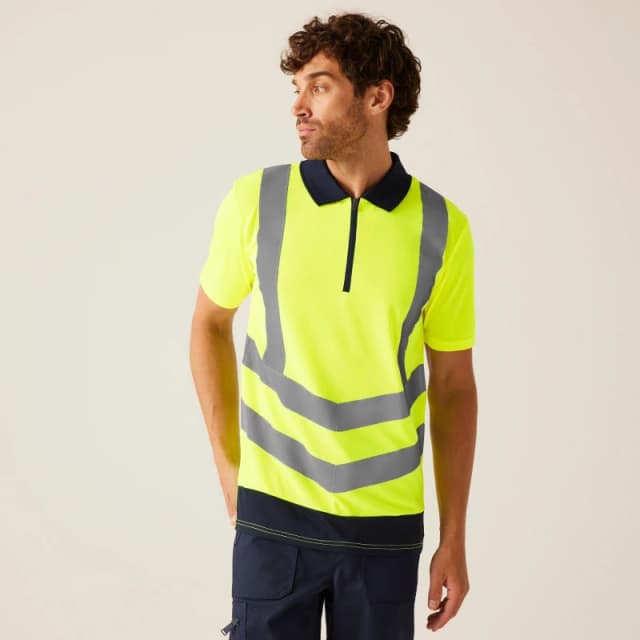 Regatta Hi Vis Pro Workwear Polo Shirt - Yellow Yellow 3XL