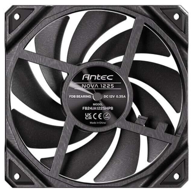 Antec Antec Nova Computer case Fan 12cm Black 0-761345-40050-3