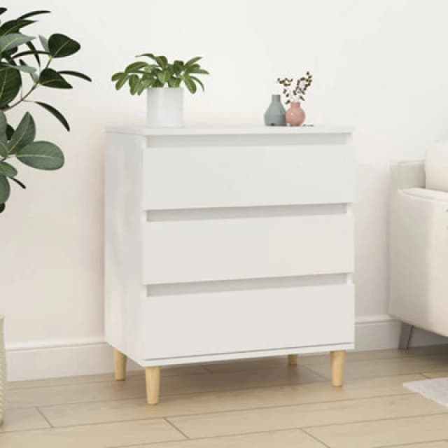 VIDAXL Sideboard White 60x35x70cm Engineered Wood Vidaxl 8720845693527