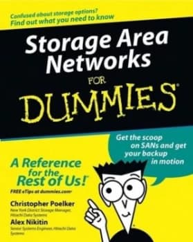 Storage Area Networks for Dummies by Christopher Poelker Paperback