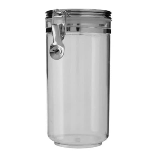 Premier Housewares Maison by Premier Gozo Large Round Canister Silver