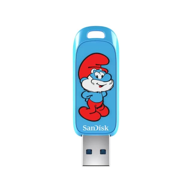 SanDisk SanDisk Smurf USB flash drive 64GB USB Type-A 3.2 Gen 1 (3.1 Gen 1) Blue SDCZIS-064G-G46