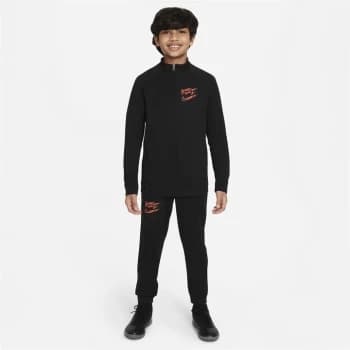 Nike Kylian Mbappe Tracksuit Junior - Black/Pink