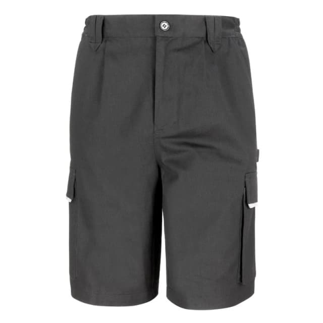 Result Result Men Action Cargo Shorts in Black Size: X-Small Black XS Male 5063527477125