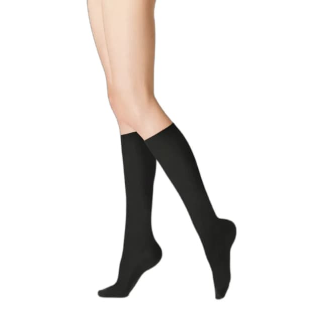 Fogal Womens knee-high socks Fogal Nepal Noir Female S/M