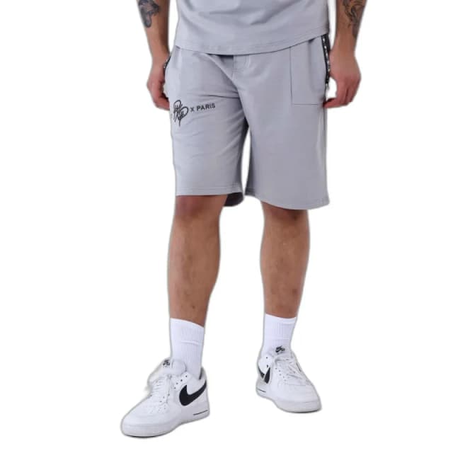 Project X Paris Plain shorts with logo band Project X Paris Gris Male S 2240218_GY2