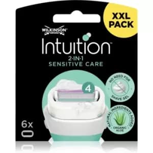 Wilkinson Sword Intuition Sensitive Care spare heads 6 pc