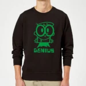 Dexters Lab Green Genius Sweatshirt - Black