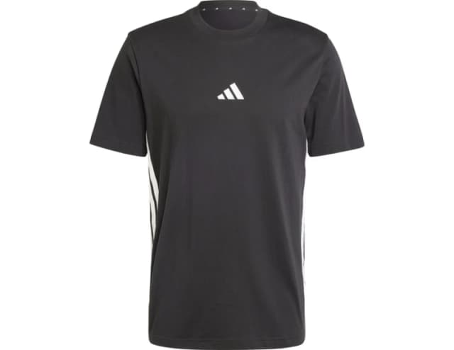 Adidas 3 Stripes T-Shirt Black M