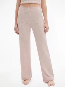 Calvin Klein CK One Logo Supersoft Sleep Pant - Pink, Size S, Women