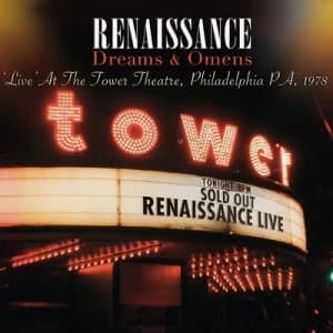 Dreams & Omens Live at the Tower Theatre Philadelphia PA 1978 by Renaissance CD Album