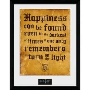 Harry Potter Happiness Can Be Collector Print