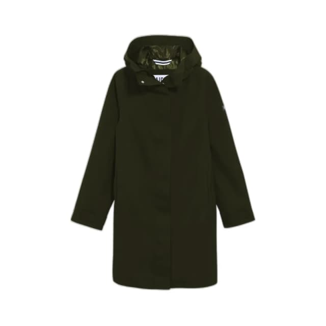 Aigle MTD Long Hooded Parka Dark Green Women 8;14;12;10