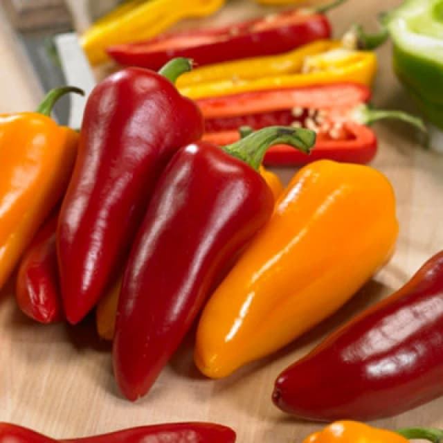 Thompson & Morgan Pepper (Sweet) Pillar Sweet Trio F1 1 Seed Packet