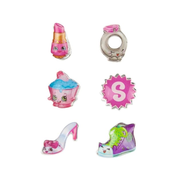 Shopkins Earrings Silver female