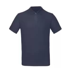 B&C Mens Inspire Polo (L) (Night Navy)