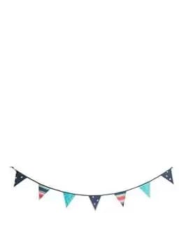 Beau & Elliot Confetti Mini - Decorative Reuseable Bunting (6M) 15 Flags