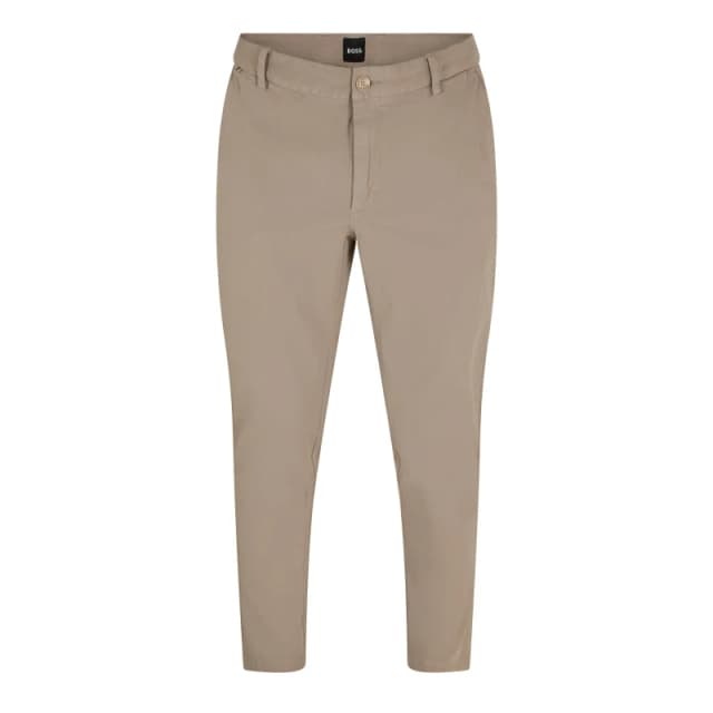 Boss Boss H-Kane1 10271526 01 Straight Leg Trousers Mens Open Beige male 32W R