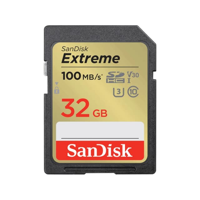 SanDisk Extreme PLUS - Flash memory card - 32GB - UHS-I U3 /...