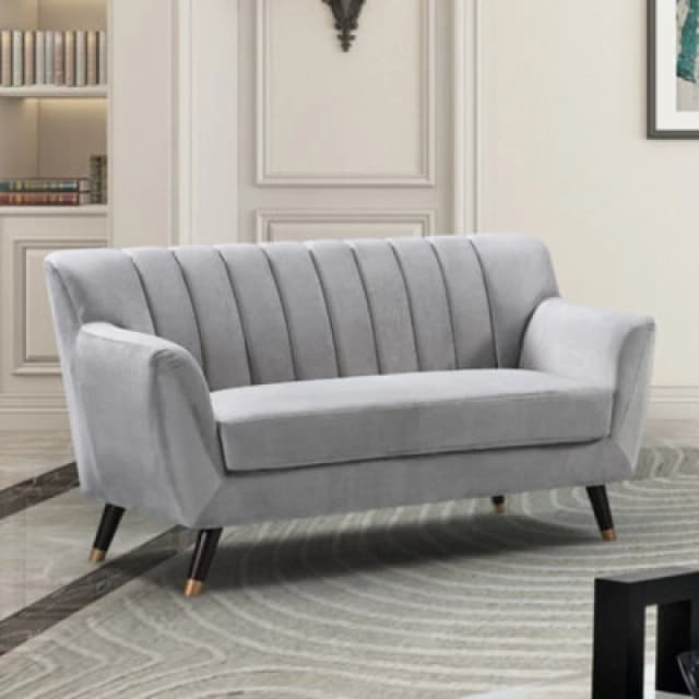 Artemis Home Morgan 2 Seat Sofa in Grey Grey Unisex