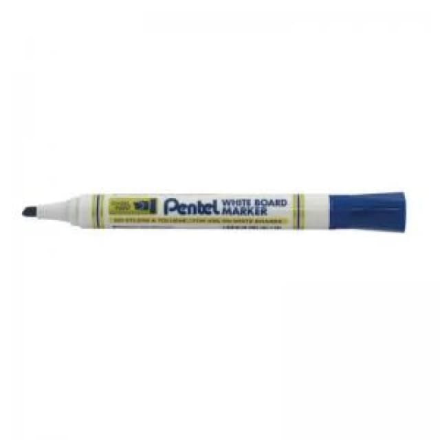 Pentel Everyday Drywipe Marker Chisel Tip Blue - 12 Pack (MW86-CE)
