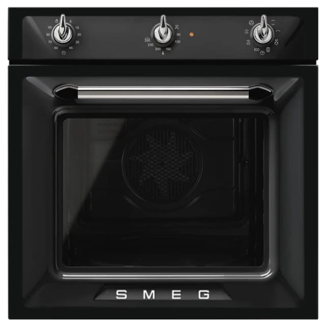 Smeg SF6905N1 Victoria Multifunction Single Oven - BLACK SF6905N1